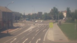Křižovatka ulic Komenského a Velké Novosady