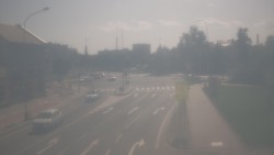 Křižovatka ulic Komenského a Velké Novosady