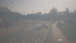 Křižovatka ulic Komenského a Velké Novosady