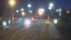 Křižovatka ulic Komenského a Velké Novosady