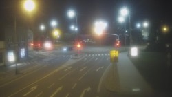 Křižovatka ulic Komenského a Velké Novosady