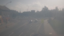 Křižovatka ulic Komenského a Velké Novosady