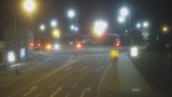 Křižovatka ulic Komenského a Velké Novosady