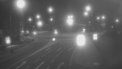 Křižovatka ulic Komenského a Velké Novosady