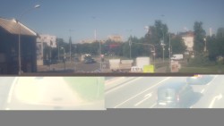 Křižovatka ulic Komenského a Velké Novosady