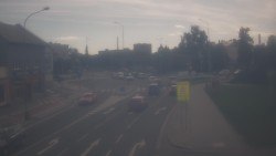 Křižovatka ulic Komenského a Velké Novosady