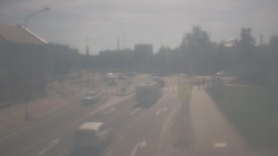 Křižovatka ulic Komenského a Velké Novosady