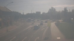 Křižovatka ulic Komenského a Velké Novosady