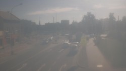 Křižovatka ulic Komenského a Velké Novosady