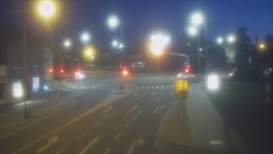 Křižovatka ulic Komenského a Velké Novosady
