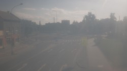 Křižovatka ulic Komenského a Velké Novosady