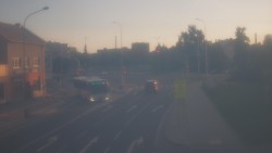 Křižovatka ulic Komenského a Velké Novosady