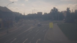 Křižovatka ulic Komenského a Velké Novosady