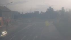 Křižovatka ulic Komenského a Velké Novosady