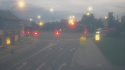 Křižovatka ulic Komenského a Velké Novosady