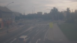 Křižovatka ulic Komenského a Velké Novosady