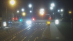 Křižovatka ulic Komenského a Velké Novosady
