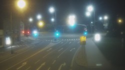 Křižovatka ulic Komenského a Velké Novosady