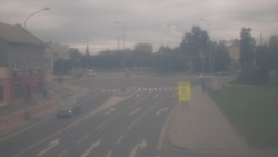 Křižovatka ulic Komenského a Velké Novosady