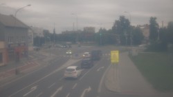 Křižovatka ulic Komenského a Velké Novosady