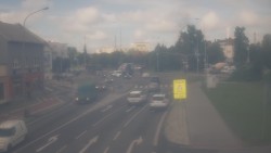 Křižovatka ulic Komenského a Velké Novosady