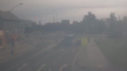 Křižovatka ulic Komenského a Velké Novosady