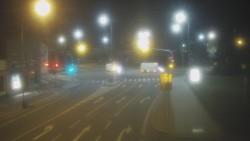 Křižovatka ulic Komenského a Velké Novosady