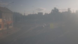 Křižovatka ulic Komenského a Velké Novosady