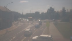 Křižovatka ulic Komenského a Velké Novosady