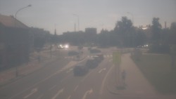 Křižovatka ulic Komenského a Velké Novosady