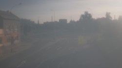 Křižovatka ulic Komenského a Velké Novosady