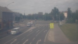 Křižovatka ulic Komenského a Velké Novosady