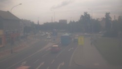 Křižovatka ulic Komenského a Velké Novosady
