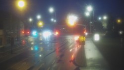 Křižovatka ulic Komenského a Velké Novosady
