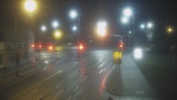 Křižovatka ulic Komenského a Velké Novosady