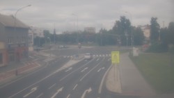 Křižovatka ulic Komenského a Velké Novosady
