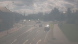 Křižovatka ulic Komenského a Velké Novosady