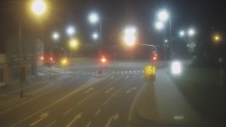Křižovatka ulic Komenského a Velké Novosady
