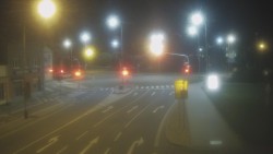 Křižovatka ulic Komenského a Velké Novosady