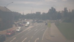 Křižovatka ulic Komenského a Velké Novosady