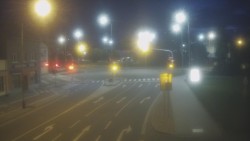Křižovatka ulic Komenského a Velké Novosady