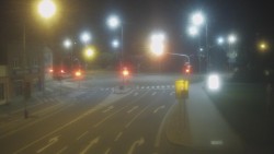 Křižovatka ulic Komenského a Velké Novosady