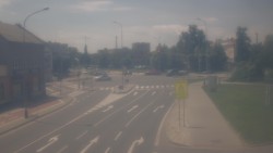 Křižovatka ulic Komenského a Velké Novosady