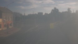 Křižovatka ulic Komenského a Velké Novosady