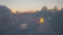 Křižovatka ulic Komenského a Velké Novosady