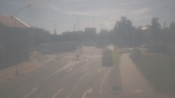 Skrzyżowanie ulic Komenskiego i Velké Novosady
