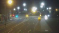 Křižovatka ulic Komenského a Velké Novosady