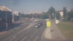 Křižovatka ulic Komenského a Velké Novosady