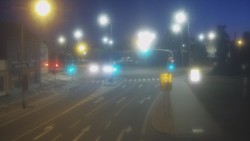 Křižovatka ulic Komenského a Velké Novosady