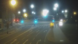 Křižovatka ulic Komenského a Velké Novosady
